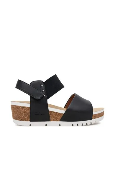 Sandale dama - 83509 - Piele naturala - Negru