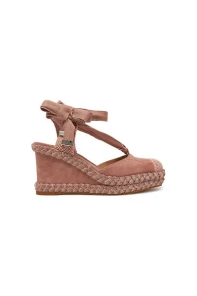 Espadrile dama V251120 - Piele naturala - Roz