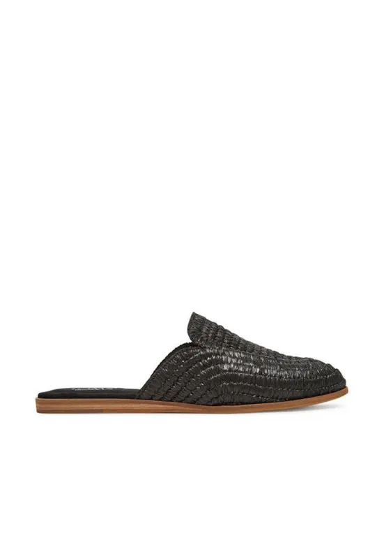 Slapi dama - 10022001 - Sintetic - Negru