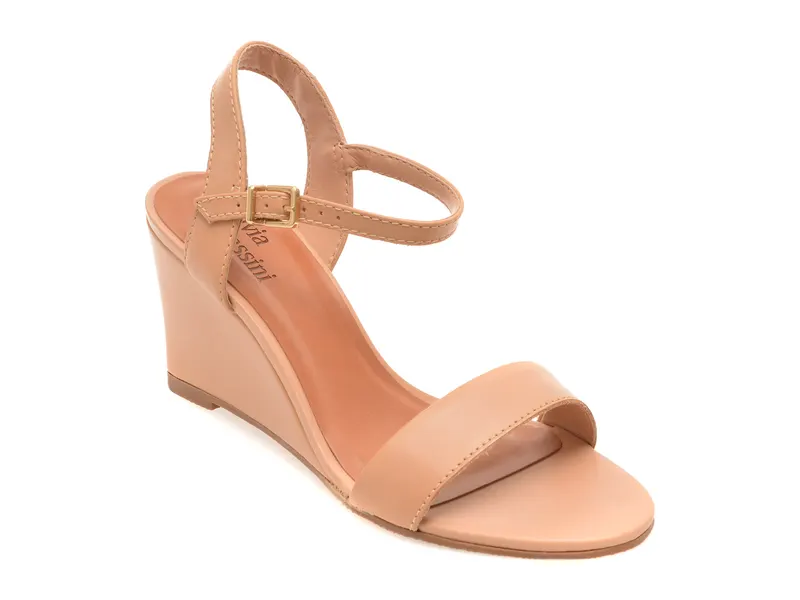 Sandale elegante FLAVIA PASSINI maro, 375021, din piele naturala