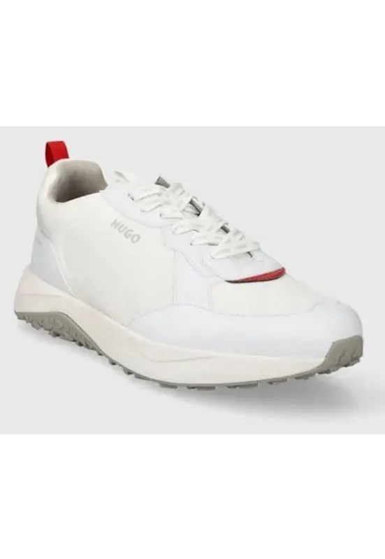 Hugo - Pantofi sport cu detaliu logo -