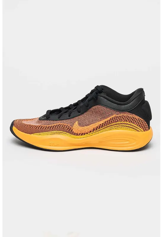 Pantofi pentru baschet G.T. Hustle Academy - Negru/Galben sofran/Portocaliu mandarina