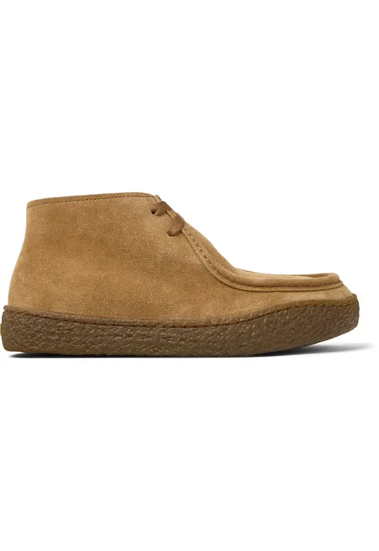 Ghete chukka de piele intoarsa Peu Terreno - Maro