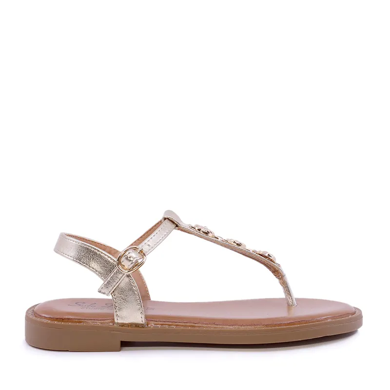 Sandale femei Solo Donna auriu 2549ds9301au