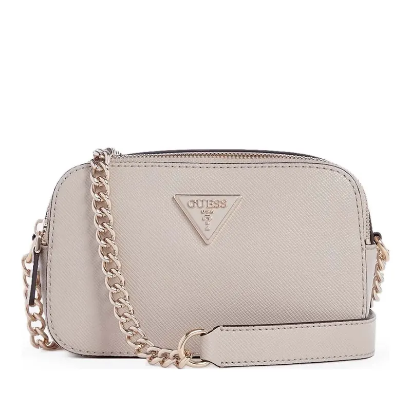 Poșetă crossbody femei Guess Noelle II taupe 911POSSHWZG9672140TA