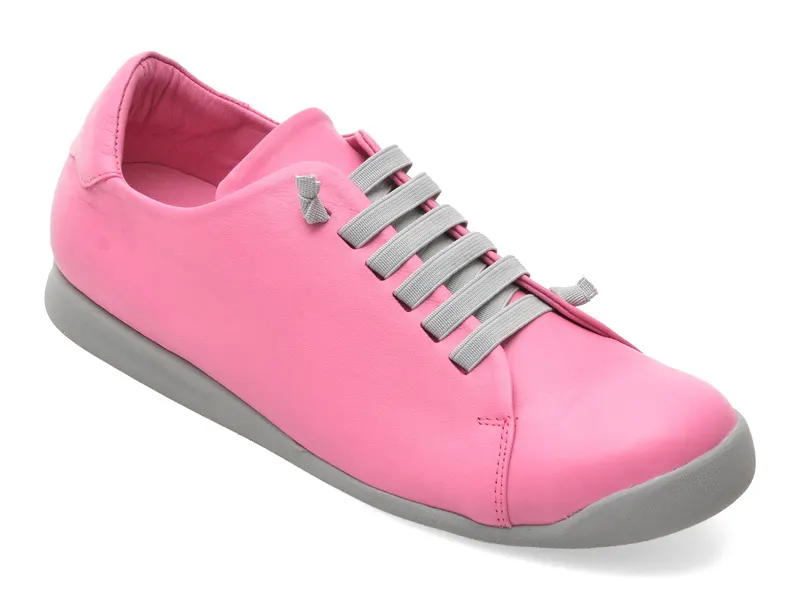 Pantofi GRYXX roz, 1601, din piele naturala