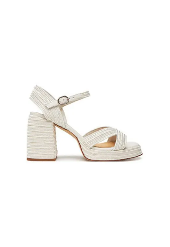 Espadrile dama 023116-200 - Textil - Alb