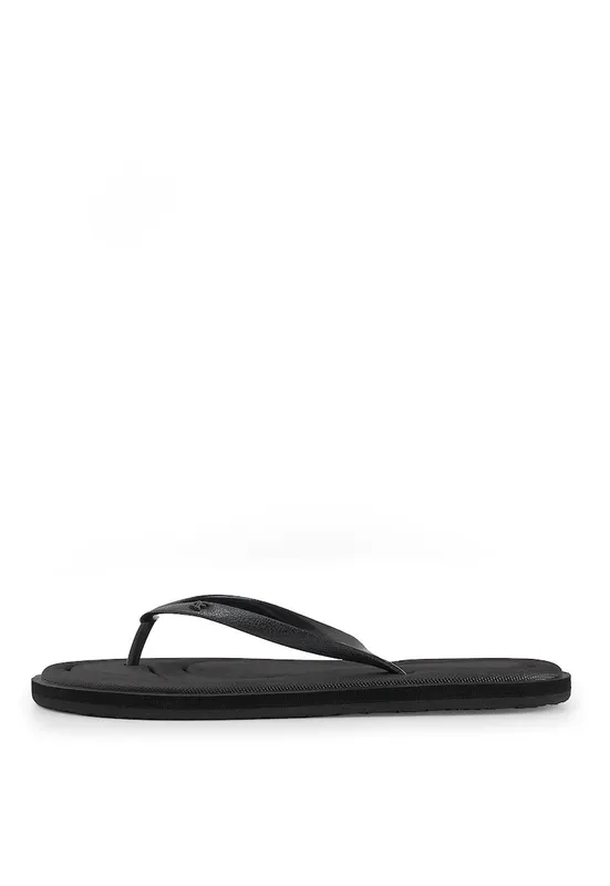 Slapi Japonezi Sportstyle Femei Negru Intens - Marime 36 - Talpa Moale si Amortizare - Material Cauciuc - Casual Confort 2023
