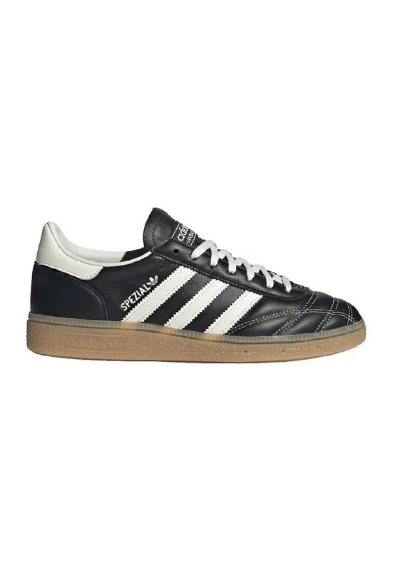 Pantofi pentru handbal Spezial - Negru/Alb murdar