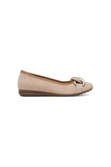 Balerini 62.625.30 - Piele naturala - Bej - Bej