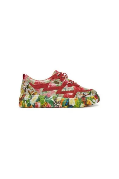Pantofi sport dama - SOLENO 06 - Piele naturala - Multicolor