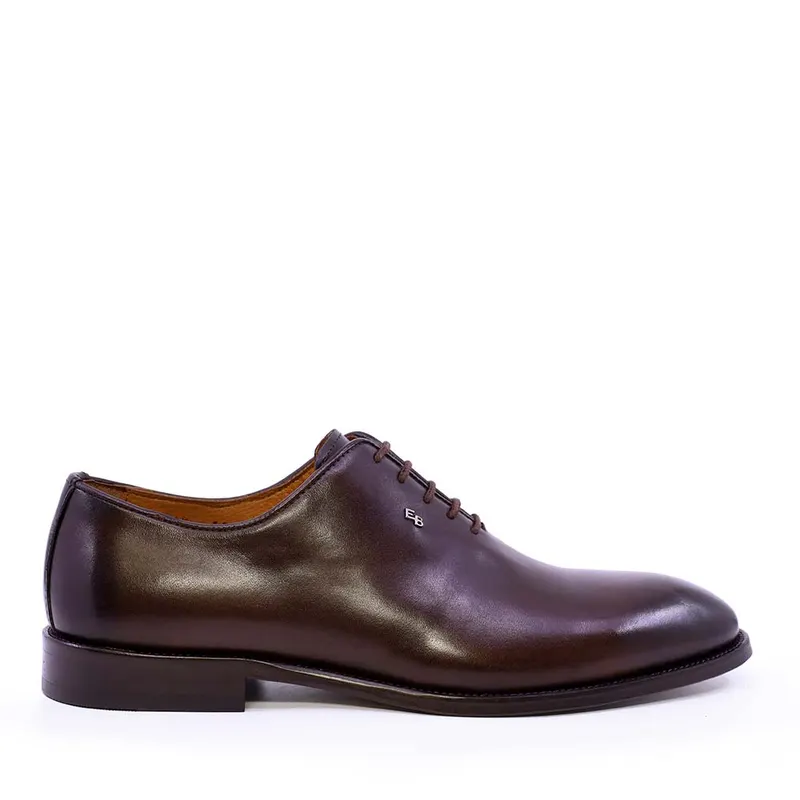 Pantofi oxford bărbați Enzo Bertini Premium Collection maro din piele naturală 3389BP2360M
