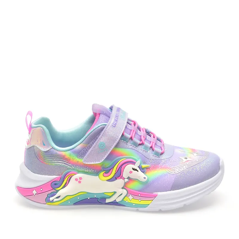 Pantofi sport fetițe Skechers Unicorn Chaser multicolori 1961FP302298NMU
