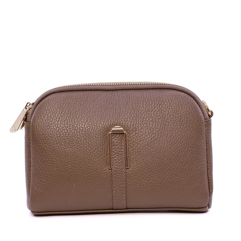 Poșetă crossbody femei Luca di Gioia taupe 144POSP3754TA