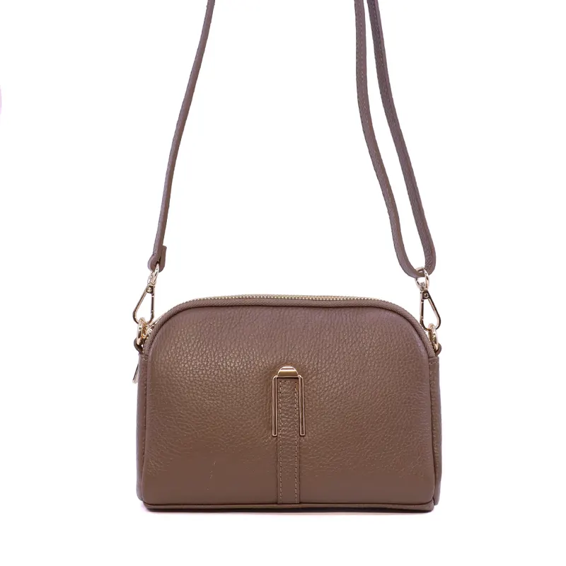 Poșetă crossbody femei Luca di Gioia taupe 144POSP3754TA — imaginea 2