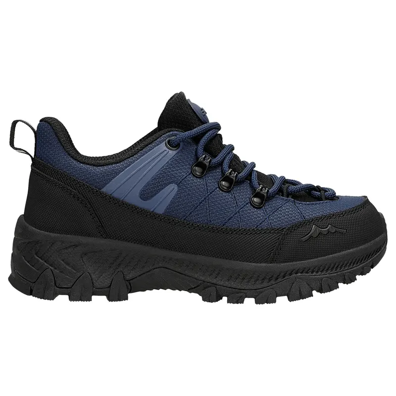 Pantofi de drumeție joși pentru copii, bleumarin-negru, BARTEK 87011-46