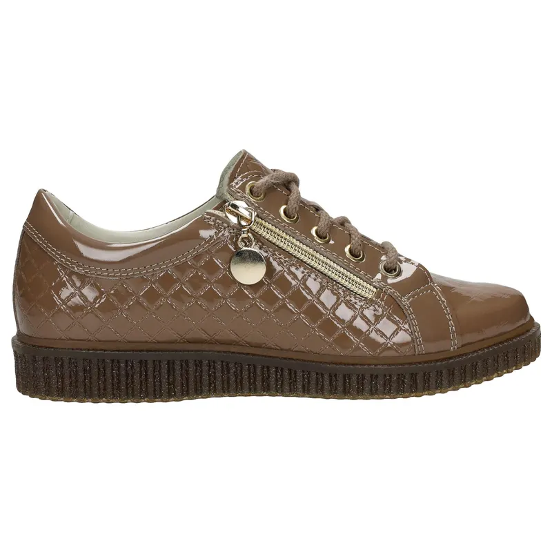 Pantofi pentru fete BARTEK W-98618/SZ/1HJ II, cafea cu lapte