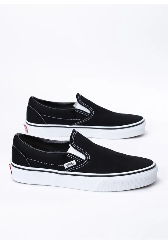Pantofi slip-on UA Classic - Alb/Negru