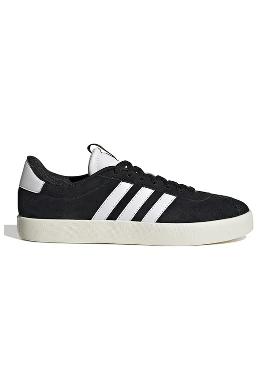 Pantofi sport VL Court 3.0 de piele intoarsa - Negru/Alb optic