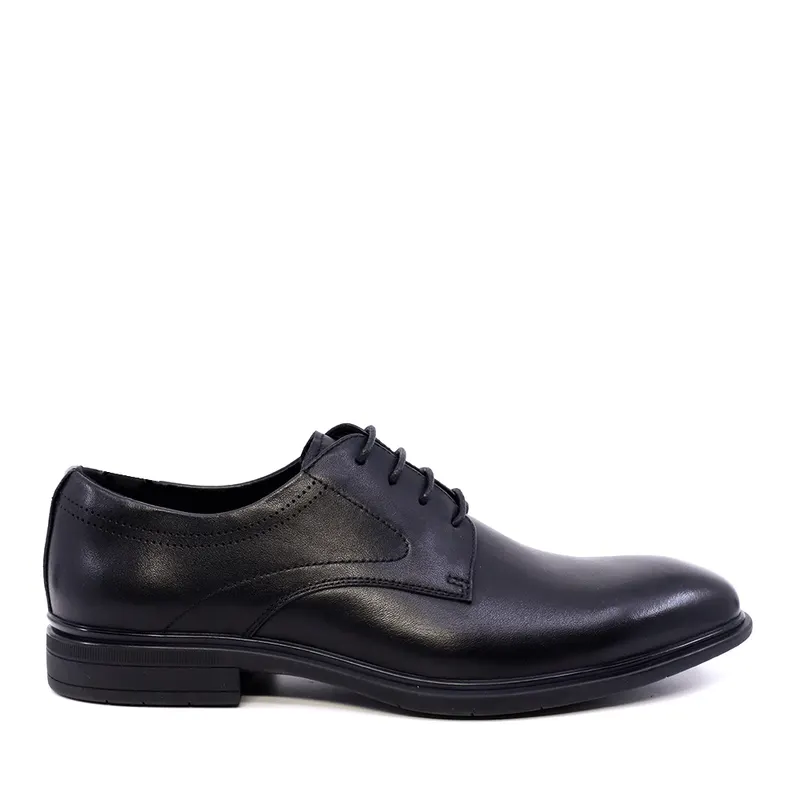 Pantofi derby bărbați Enzo Bertini negri din piele 1781BP8192N