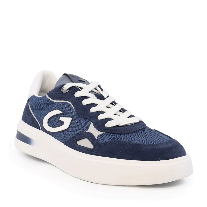 Sneakers bărbați Alberto Gurdiani Aeris Basket Sport bleumarin 811BP61040VBL — imaginea 2