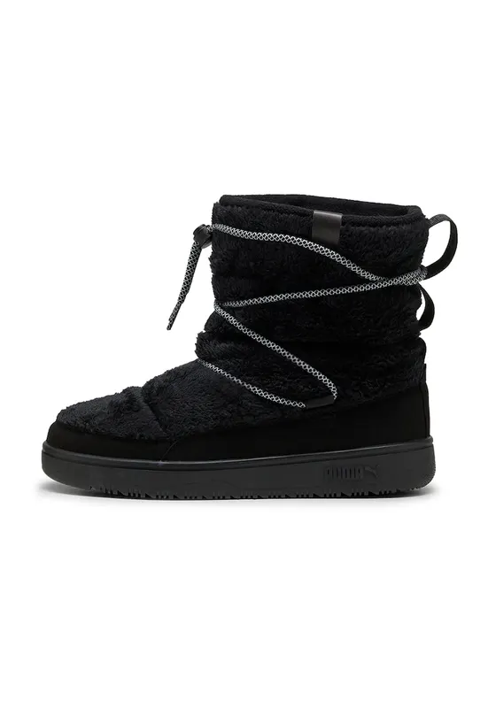 Ghete slip-on Snowbae - Negru