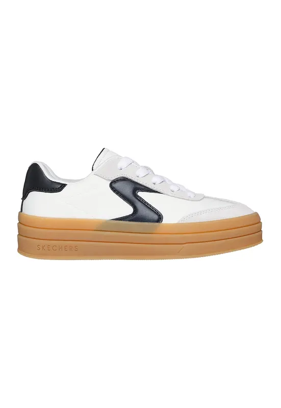Pantofi sport Zinger Lift cu garnituri sintetice si de piele intoarsa - Negru/Alb optic/Caramel