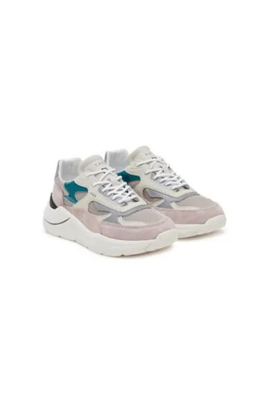 Pantofi sport dama - W421-FG-RX - D A T E - Piele naturala - Bej