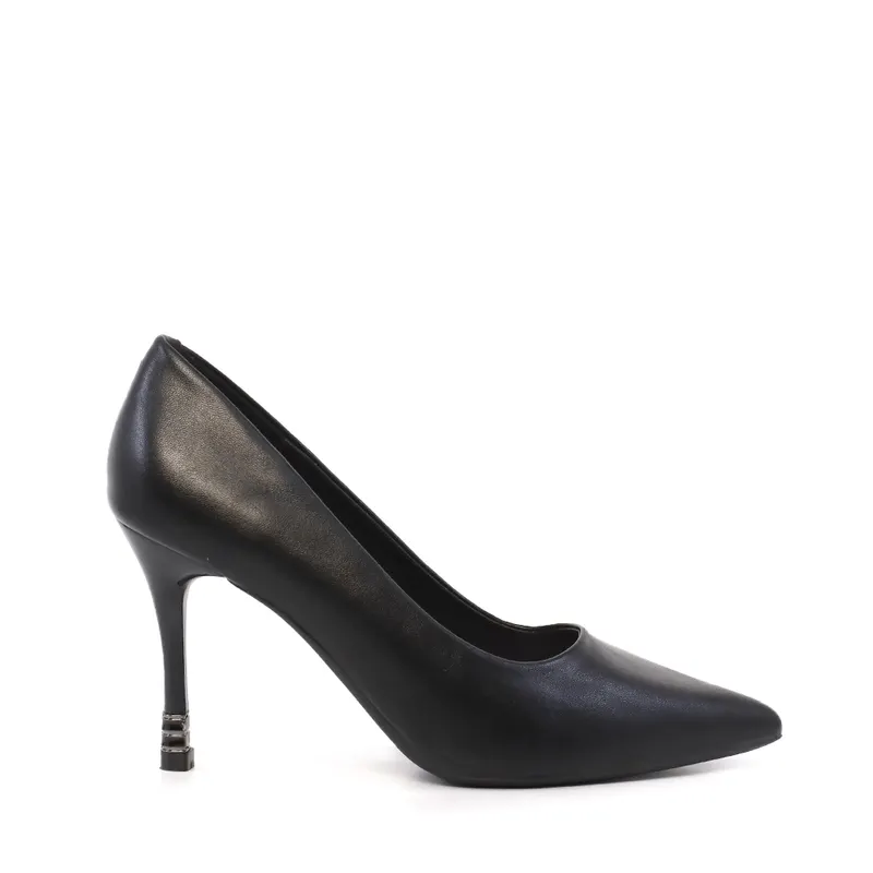 Pantofi stiletto femei Solo Donna negri 1161DP1610N
