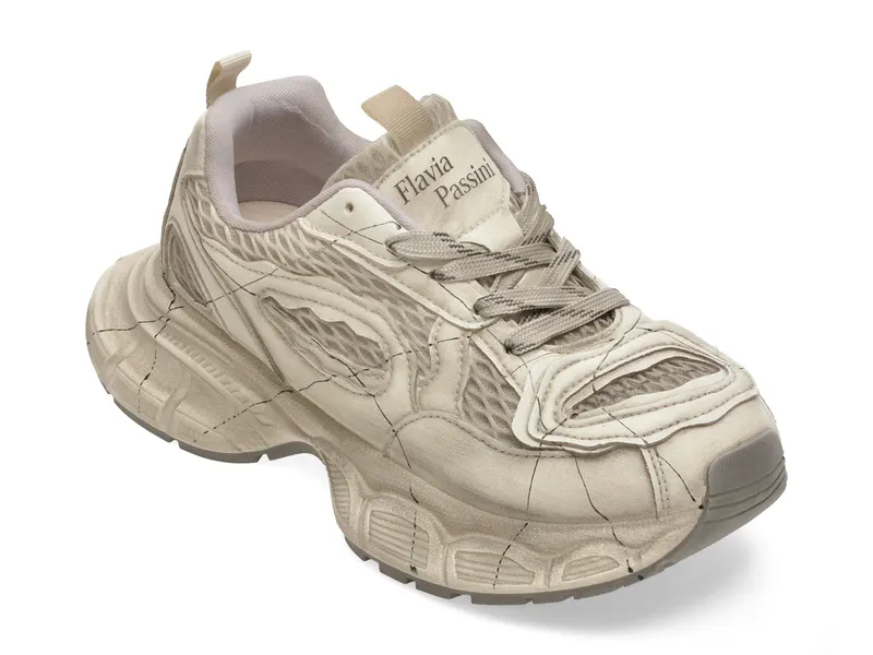 Pantofi sport FLAVIA PASSINI gri, 2177, din material textil