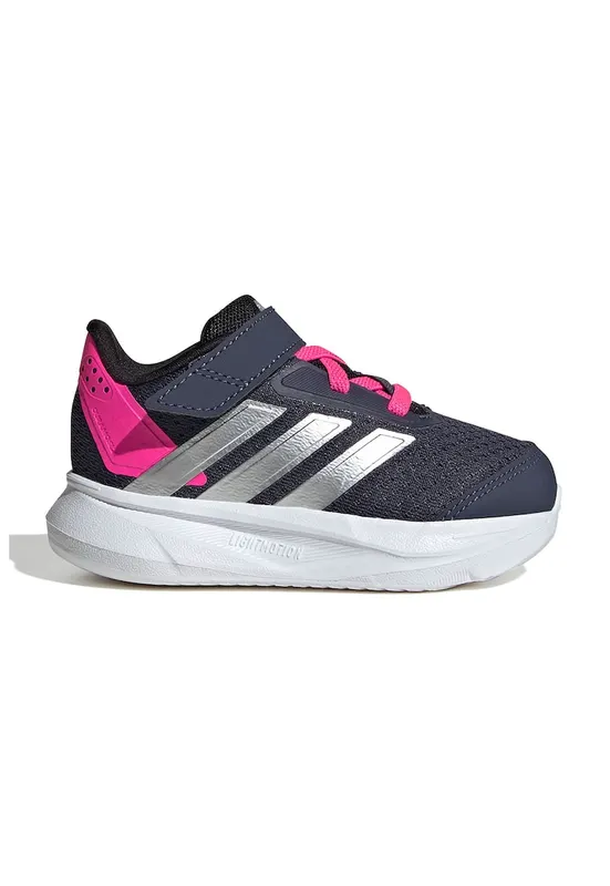 Pantofi sport cu velcro Duramo 2.0 - Roz deschis/Gri inchis