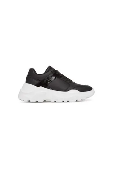 Pantofi sport dama - 78RA3SL9 ZPA71 - Piele naturala - Negru