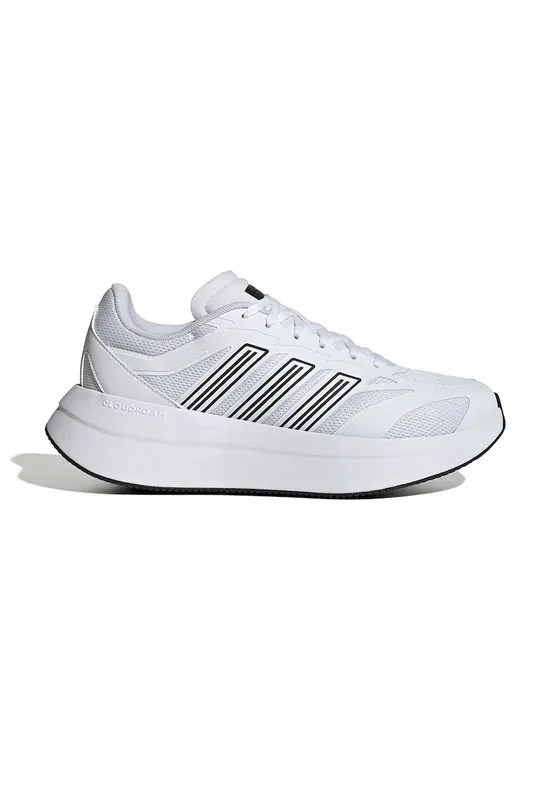 Pantofi sport low-cut cu garnituri din material sintetic - Negru/Alb optic