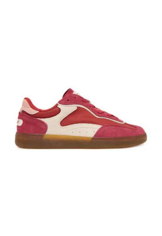 Tenisi dama 305258847 - Piele naturala - Visiniu - Rosu