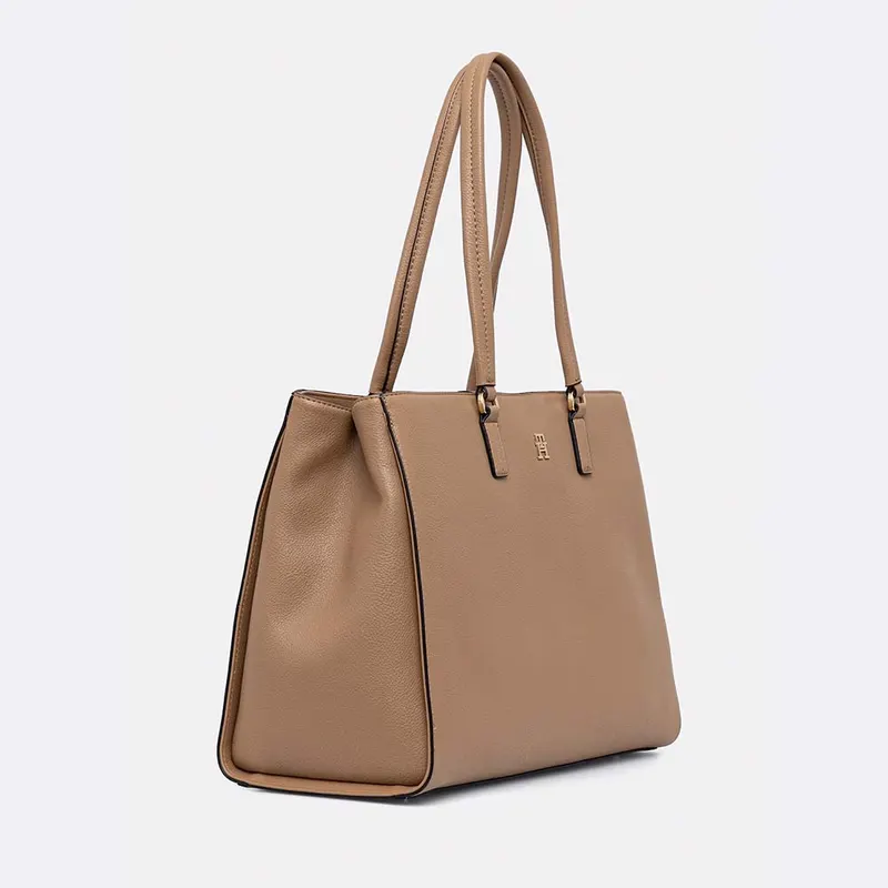 Poșetă shopper femei Tommy Hilfiger bej 3421POSS8380BE — imaginea 2