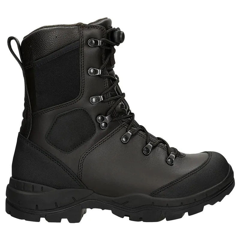 Botine maro de iarnă, specialist peste gleznă
