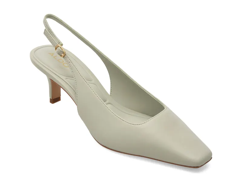 Pantofi eleganti verzi, GABRIELLIE 460, din piele ecologica