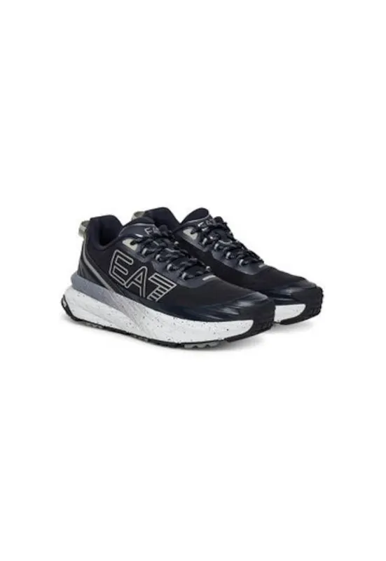Pantofi sport barbati - X8X177 XK381 - Emporio Armani - Textil - Bleumarin - Bleumarin