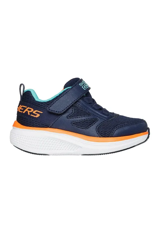 Pantofi sport din material textil si sintetic cu segment cu inchidere velcro Go Run Elevate 2.0 - Portocaliu/Bleumarin