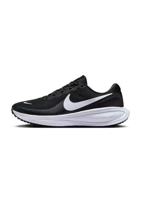 Pantofi Revolution 8 cu brant cu amortizare - pentru alergare - Alb/Negru