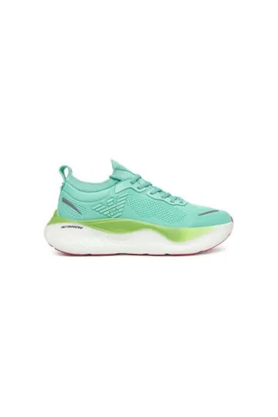 Pantofi sport unisex Emporio Armani - X8X246 XK443 - Textil - Albastru deschis
