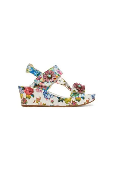 Sandale dama - FACDIAO 37 - Piele naturala - Multicolor - Multicolor