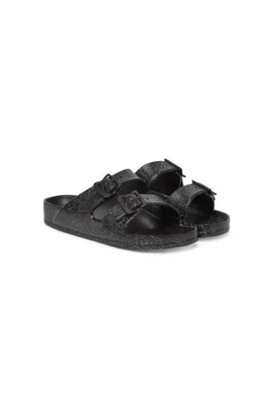 Slapi dama - 15316873 - Piele naturala - Negru
