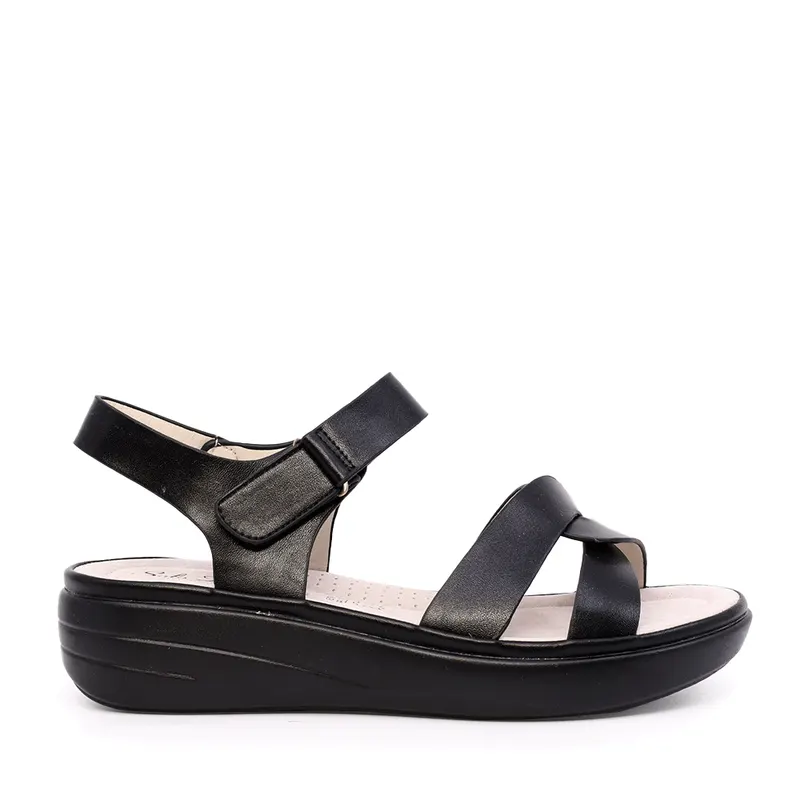 Sandale ușoare femei Solo Donna negre 1169DS2610N