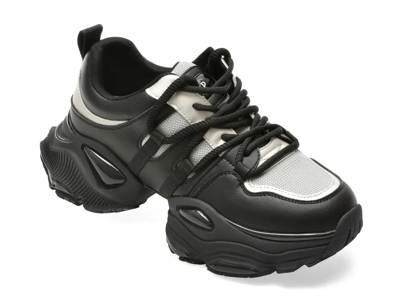 Pantofi sport FLAVIA PASSINI negri, 6890, din piele naturala