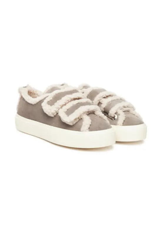 Pantofi dama 305626639 - Piele naturala - Gri