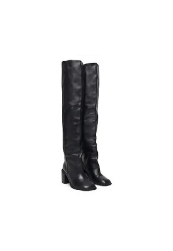 Ghete de dama - 305510501 - piele naturala