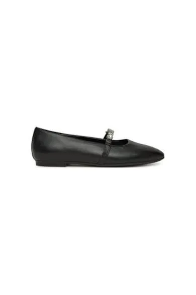 Balerini 64.141.27 - Piele naturala - Negru - Negru