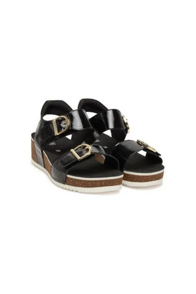 Sandale dama - 12-38510-01 - Piele naturala - Negru