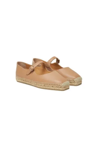 Espadrile dama 025701-2013 - Piele naturala - Bej